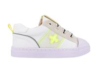 Shoesme Sneakers SH22S021-H Wit / Geel 