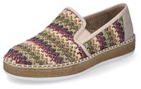 Rieker Slipper, in geflochtenem Look