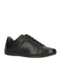 Boss Saturn Low herentrainers in zwart
