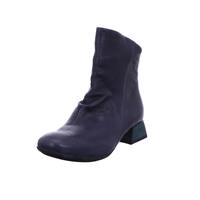 Think! Stiefelette "Cogita",Leder, Stretcheinsatz, ReiÃŸverschluss, uni, fÃ¼r Damen, navy