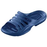 Beco Bad/sauna slippers met voetbed - blauw - volwassenen 47 -