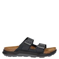 Birkenstock Arizona Rugged Pantolette - normal - Herren -  schwarz