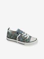 VERTBAUDET Elastische stoffen sneakers baby jongen groene tropische print