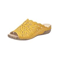 Rieker Pantolette - Damen -  gelb