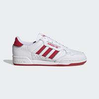 Adidas Continental 80 Stripes Cloud Wit/collegiaal rood/grijs drie lage herenschoenen