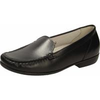WaldlÃufer Ballerina 437502 H-Weite Mokassin schwar, schwarz