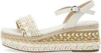 Alma en Pena , Keilsandalette in weiÃŸ, Sandalen fÃ¼r Damen