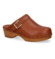 Gabor , Clog in mittelbraun, Sandalen fÃ¼r Damen