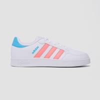 Adidas breaknet sneakers wit/roze kinderen kinderen