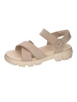 Paul Green Nubukleder Sandalen, Beige