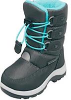 snowboots junior nylon grijs/turquoise