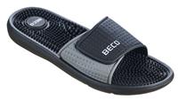 BECO badslippers massage | unisex | zwart |**