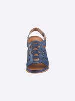 Sandalen in middenblauw van Gemini