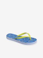 VERTBAUDET Jongensslippers met print blauw met dinoprint