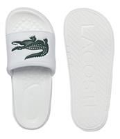 Lacoste Croco Dualiste 0922 1 Weiße / Grüne Herren-Slides