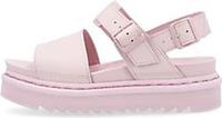 Dr. Martens Voss Hydro Leren Sandalenen Met Band in Roze