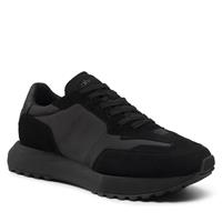 Calvin Klein Low Top Lace Up Mix HM0HM00497 Triple Black 00U