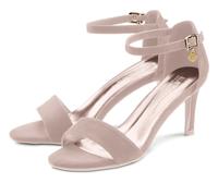 Lascana Highheel sandaaltjes Bandjessandaal, klassiek elegante design VEGAN