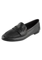 Ekonika Slipper, aus glattem Naturleder