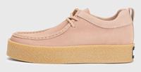 TOMMY JEANS Veterschoenen TOMMY JEANS SUEDE SHOE met decoratieve stiksels