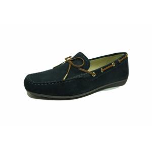 Wirth, Albany - Bootsschuh in mittelblau, Schnürschuhe für Damen