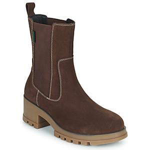 Kickers, Stiefelette in dunkelbraun, Stiefeletten für Damen