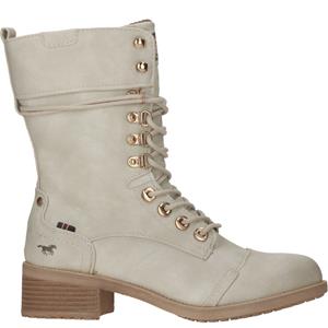 Mustang Veterboot Dames Beige