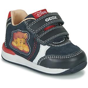 Geox Ademende sneakers in leer Rishon x Simba