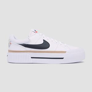 Nike court legacy lift sneakers wit/zwart dames dames