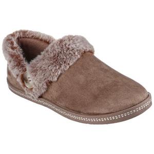 Skechers Pantoffels COZY CAMPFIRE FRESH TOAST met imitatiebontkraag