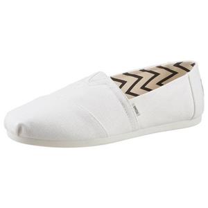 TOMS Alpargata Katoen Canvas Dames Witte Espadrilles