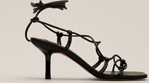 NA-KD maat 37 -  Knotted Ankle Strap Stilettos Dames Pumps