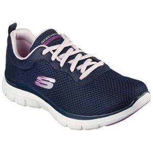 Skechers Sneakers FLEX APPEAL 4.0 BRILLINAT VIEW met air cooled memory foam, vrijetijdsschoen, halfschoen, veterschoen