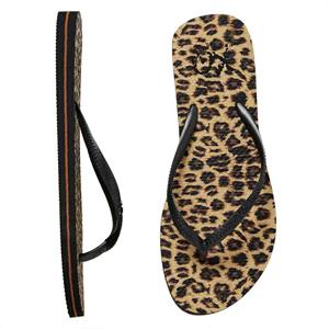 Teenslippers Dames Panter Print