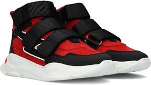 Red-Rag Rode  Hoge Sneaker 13631