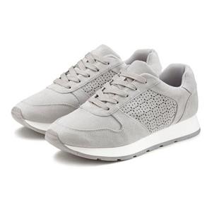 LASCANA Sneaker, mit filigranen Cut-Outs VEGAN