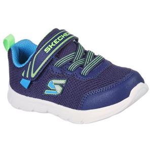 Sneakersy SKECHERS - Mini Trainer 407305N/NVLM Navy/Lime