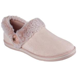 Skechers Pantoffel COZY CAMPFIRE FRESH TOAST, mit Fellimitat-Kragen