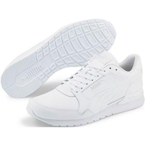 PUMA ST Runner v3 L sportschoenen, Grijs/Wit, Maat 37