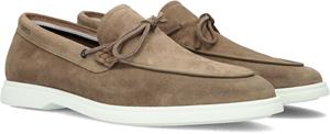 Men's Boss Sienne Moccasin Shoes in Beige