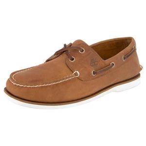Timberland, Bootsschuh Classic Boat in mittelbraun, Schnürschuhe für Herren