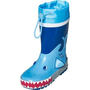 Playshoes Gummistiefel Hai blau