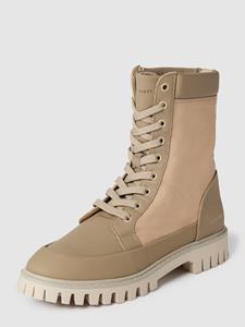 tommyhilfiger Trapperschuhe TOMMY HILFIGER - Th Casual Lace Up Boot FW0FW06549 Beige