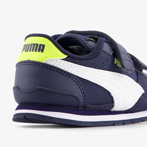 PUMA ST Runner v3 Nl Baby Sneaker mit Klettverschluss peacoat/lemon sherbert