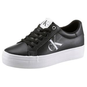 CALVIN KLEIN JEANS Leren sneakers met sleehak CK Jeans