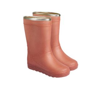 EN FANT Wellingtons Glitter Metal lic Rose