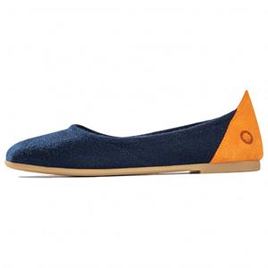 Baabuk Women's Wool Ballerina - Sneakers, blauw