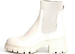 Steve Madden , Chelsea Boot Hutch in beige, Boots für Damen