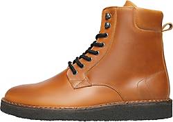 Henry Stevens , Schnürboots Barney Pdb in mittelbraun, Boots für Herren