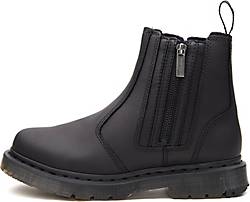 Dr. Martens Dames Leer 2976 Alyson Wintergrip Chelsea Laarzen in Zwart